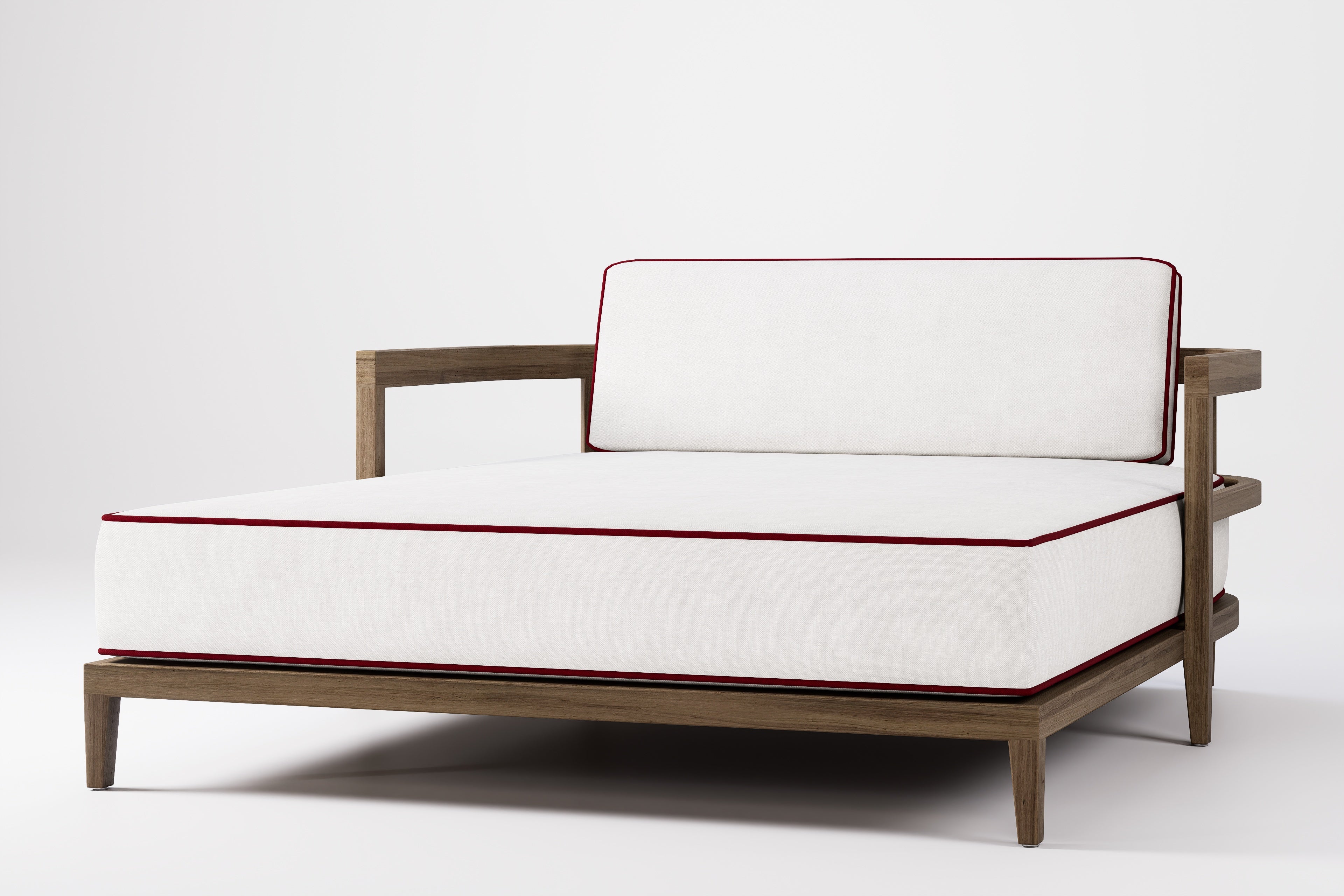 Rome Double Outdoor Daybed Teak