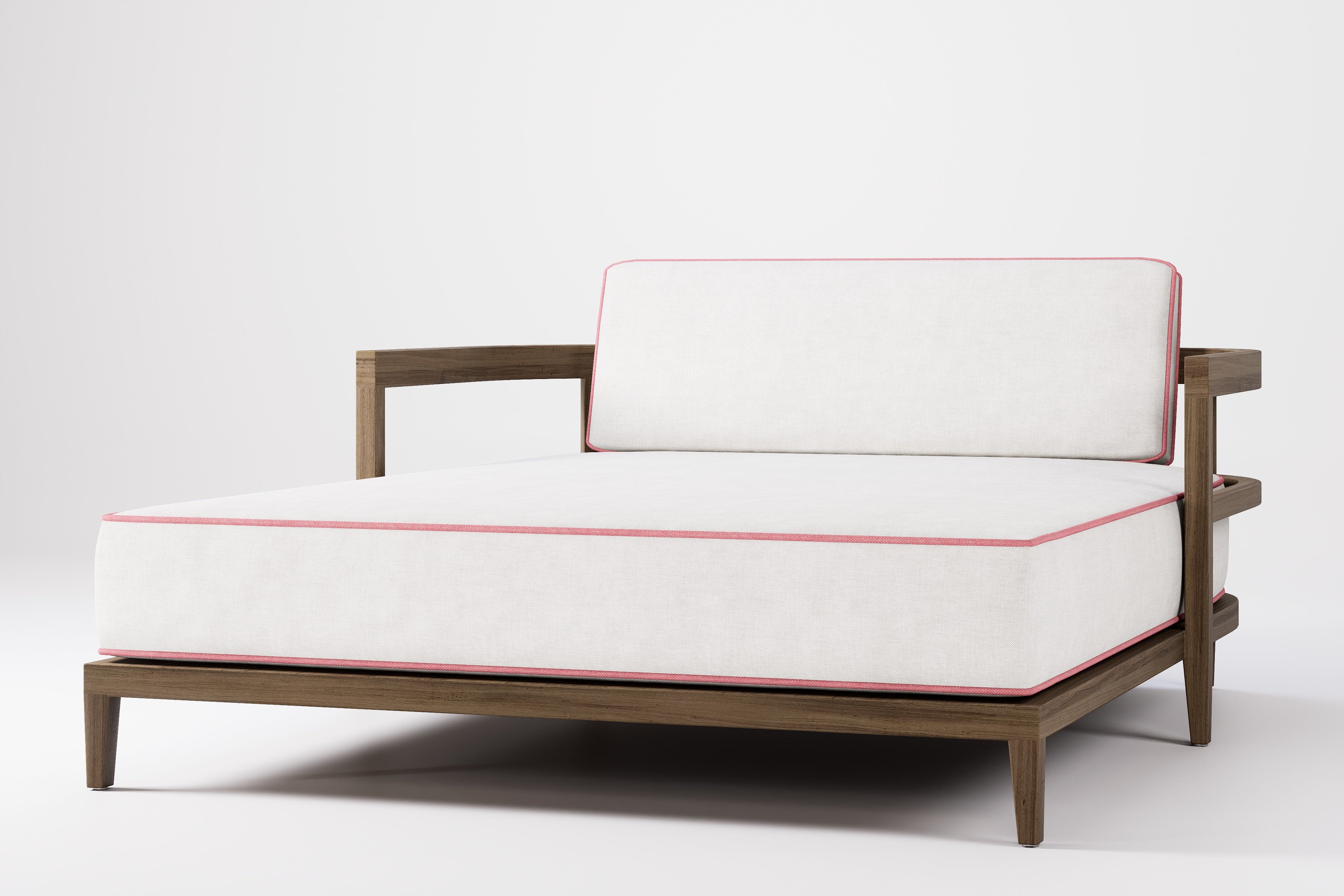 Rome Double Outdoor Daybed Teak