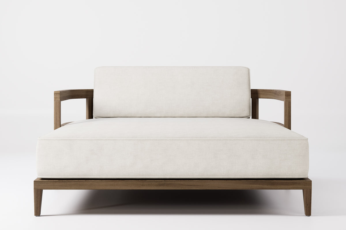 Rome Double Outdoor Daybed Teak