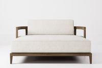 Rome Double Outdoor Daybed Teak