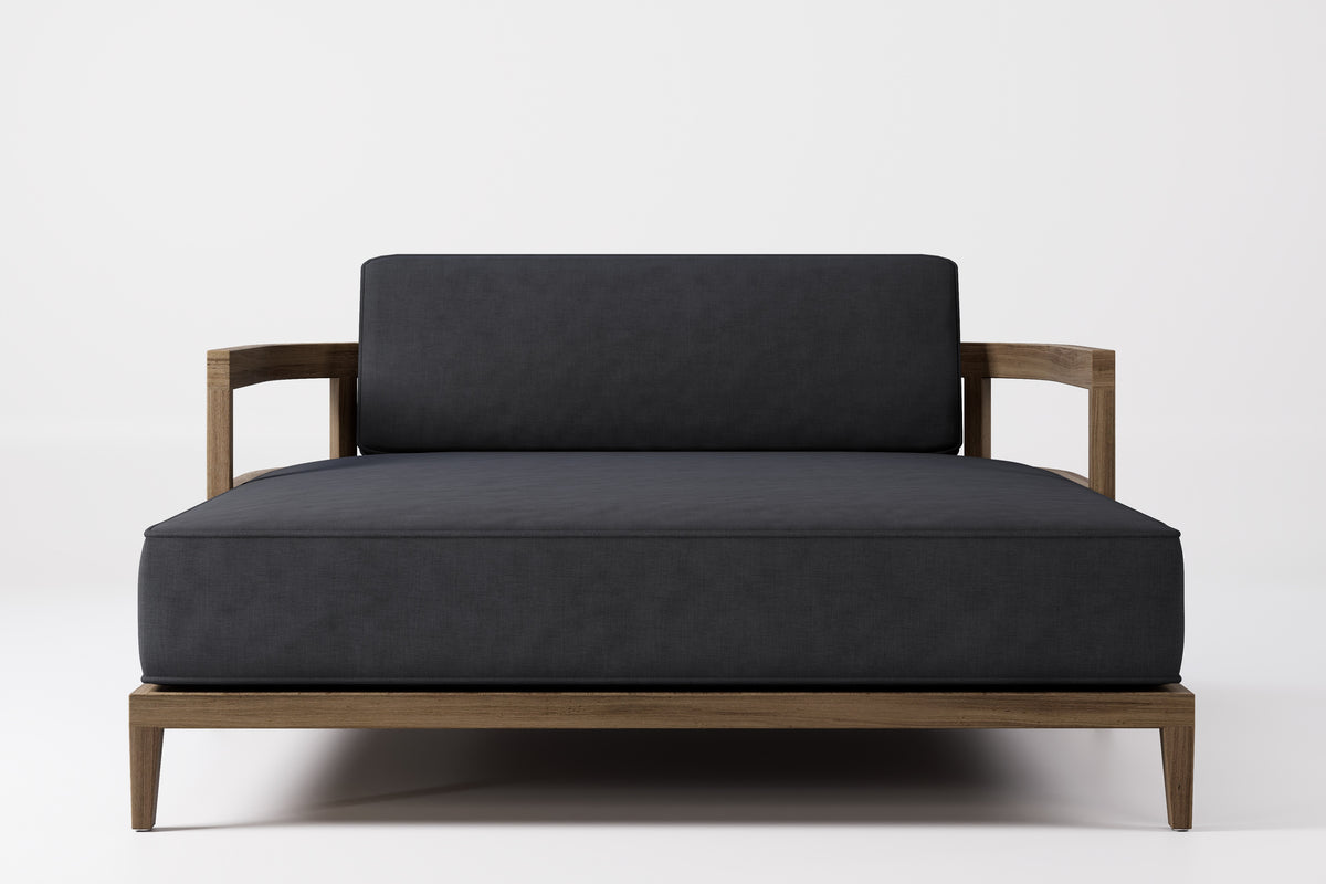 Rome Double Outdoor Daybed Teak
