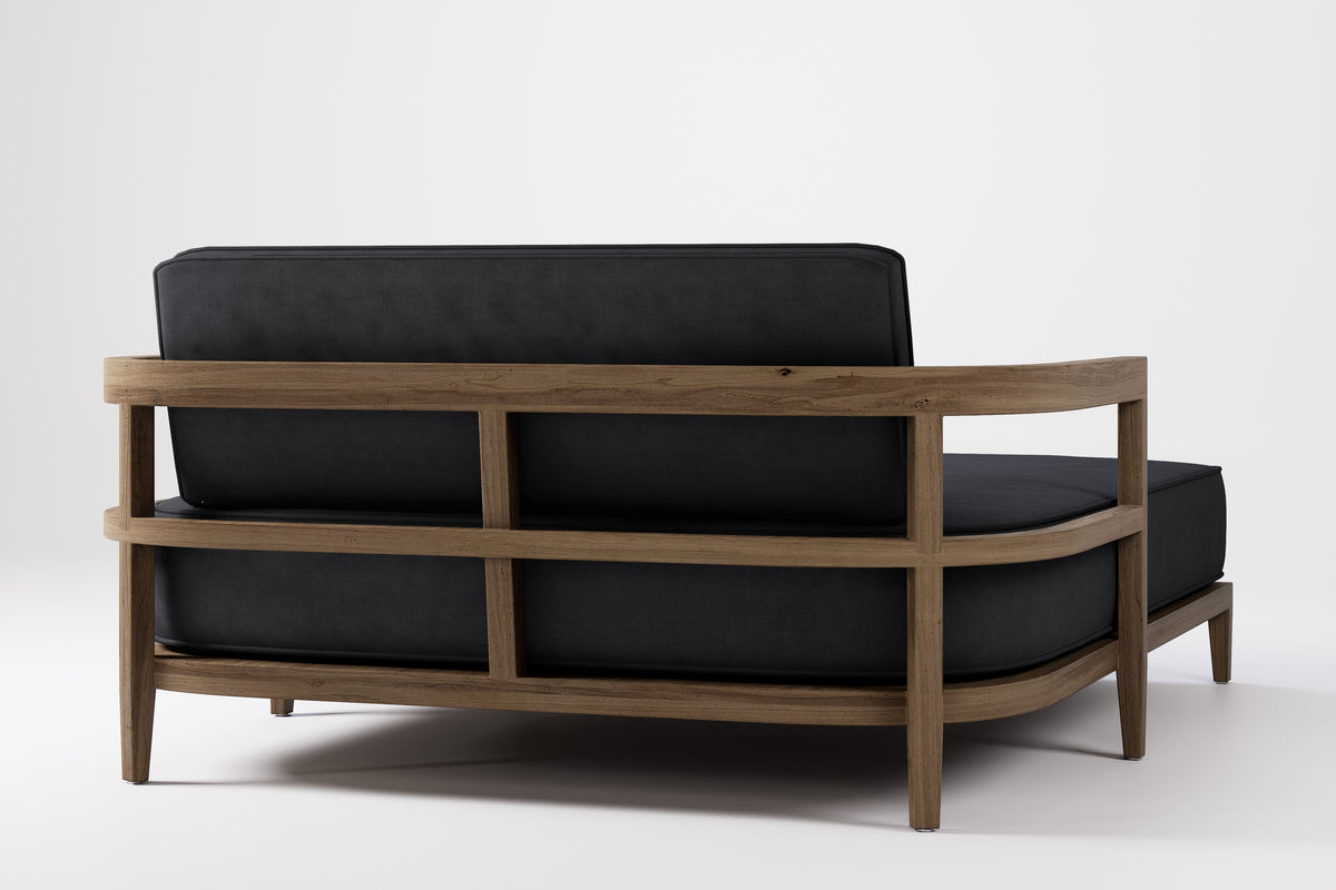 Rome Double Outdoor Daybed Teak