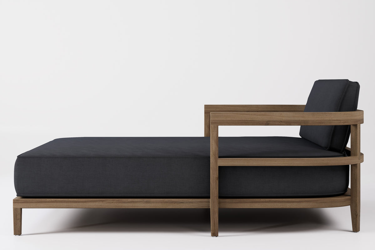 Rome Double Outdoor Daybed Teak