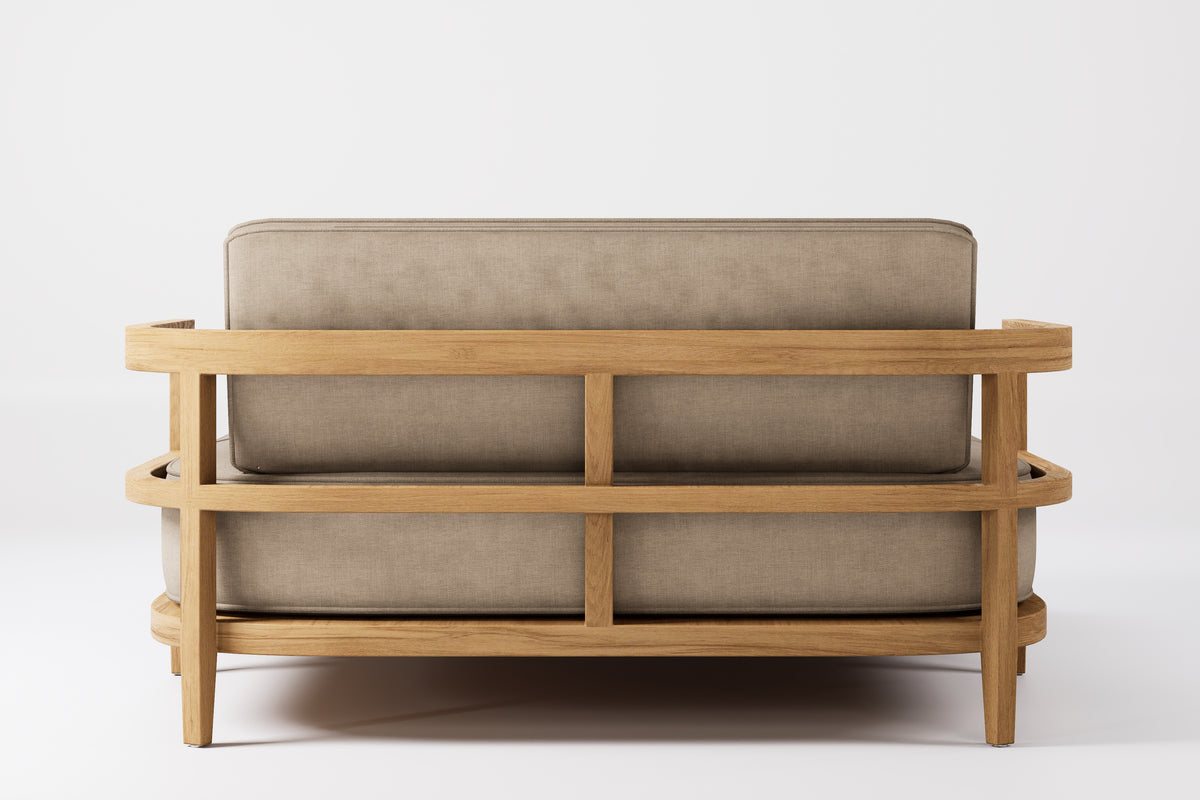 Rome Double Outdoor Daybed Teak