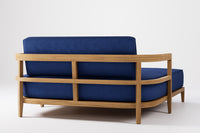 Rome Double Outdoor Daybed Teak