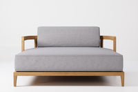 Rome Double Outdoor Daybed Teak