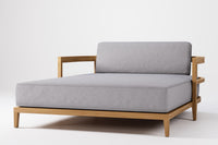 Rome Double Outdoor Daybed Teak