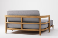 Rome Double Outdoor Daybed Teak