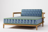Rome Double Outdoor Daybed Teak (Boteh)