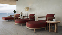 Rome Double Outdoor Daybed Teak