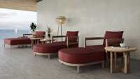 Rome Double Outdoor Daybed Teak