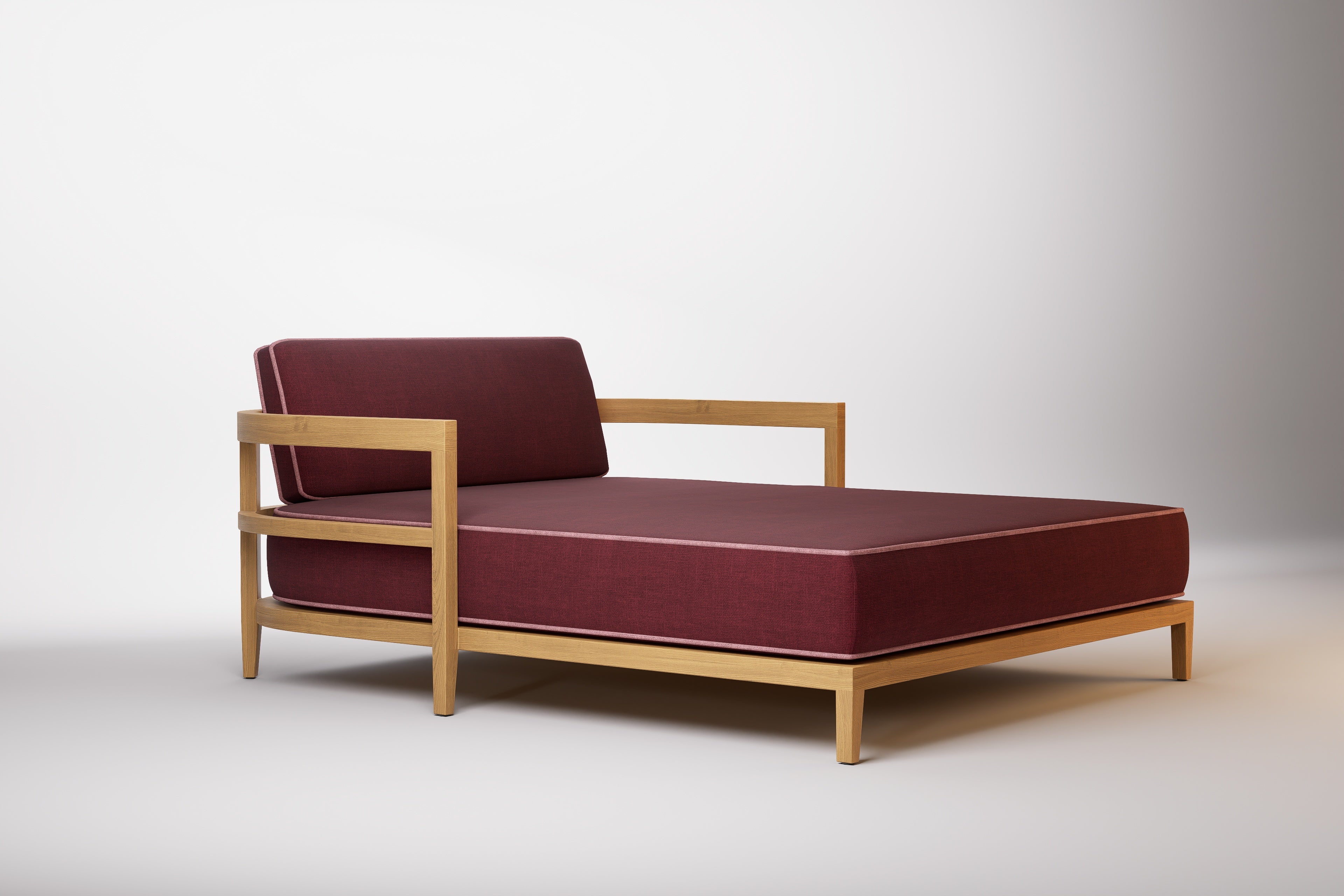 Rome Outdoor Daybed Teak