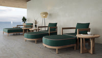Rome Double Outdoor Daybed Teak