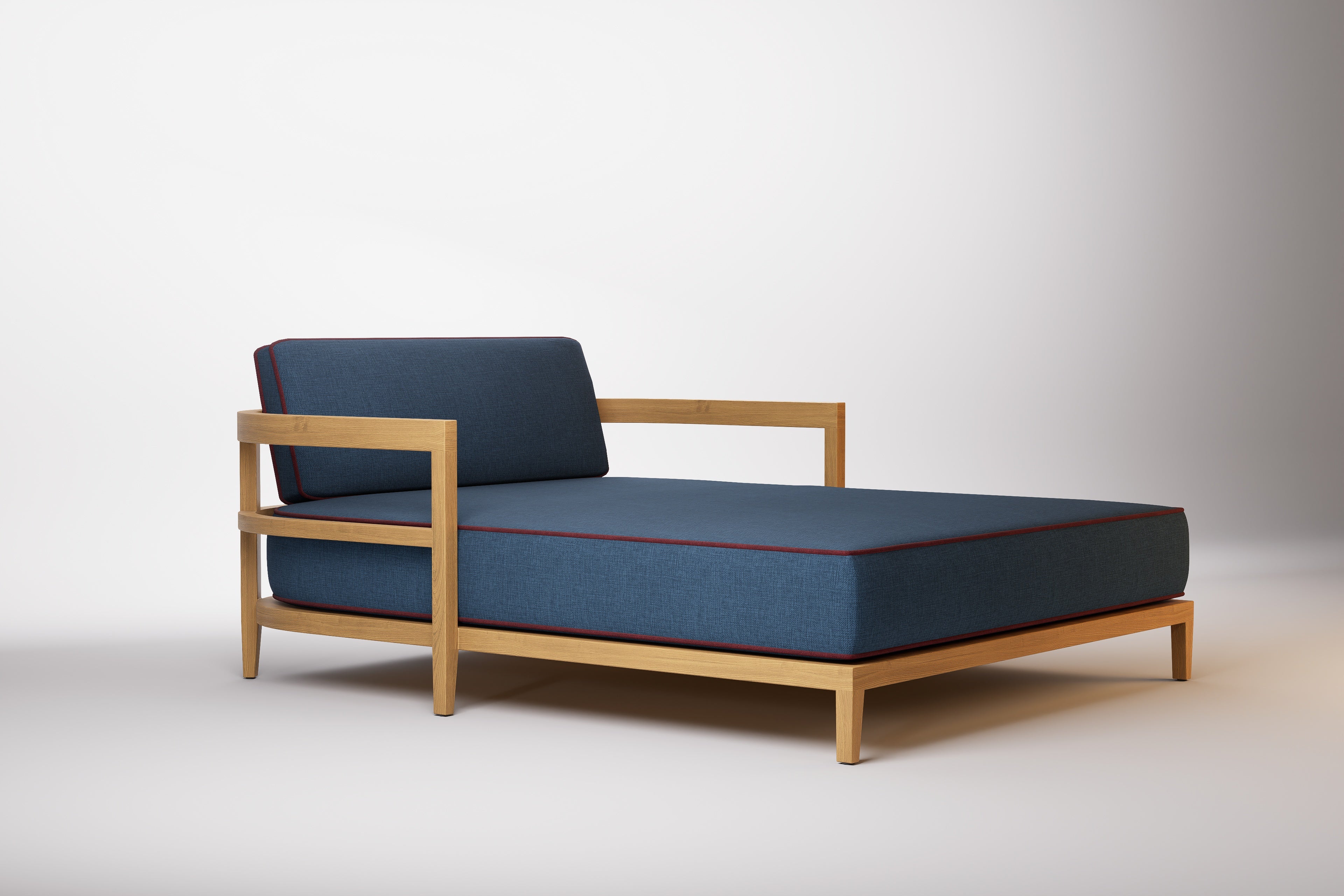 Rome Outdoor Daybed Teak