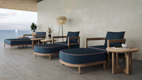 Rome Double Outdoor Daybed Teak