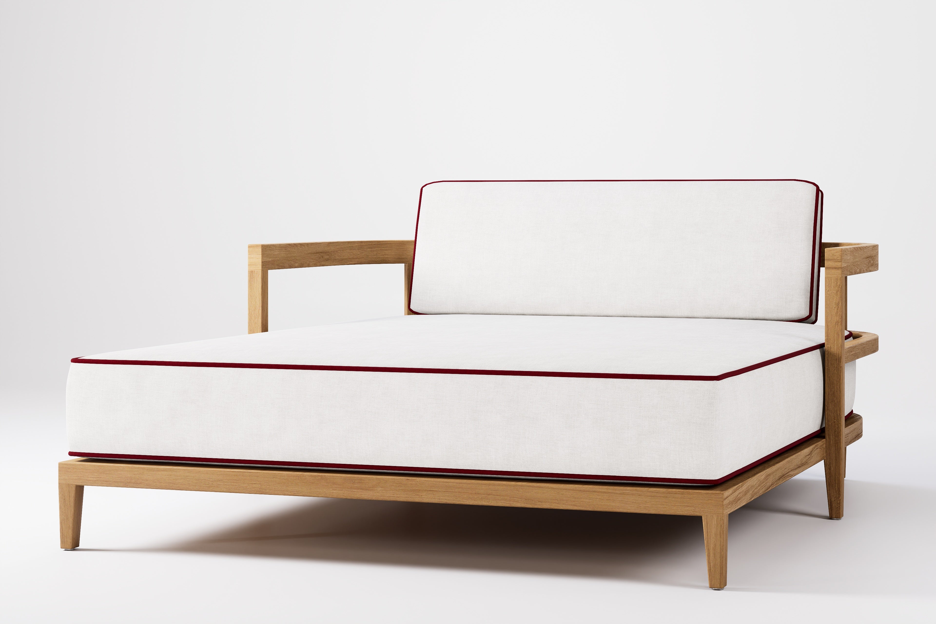Rome Double Outdoor Daybed Teak