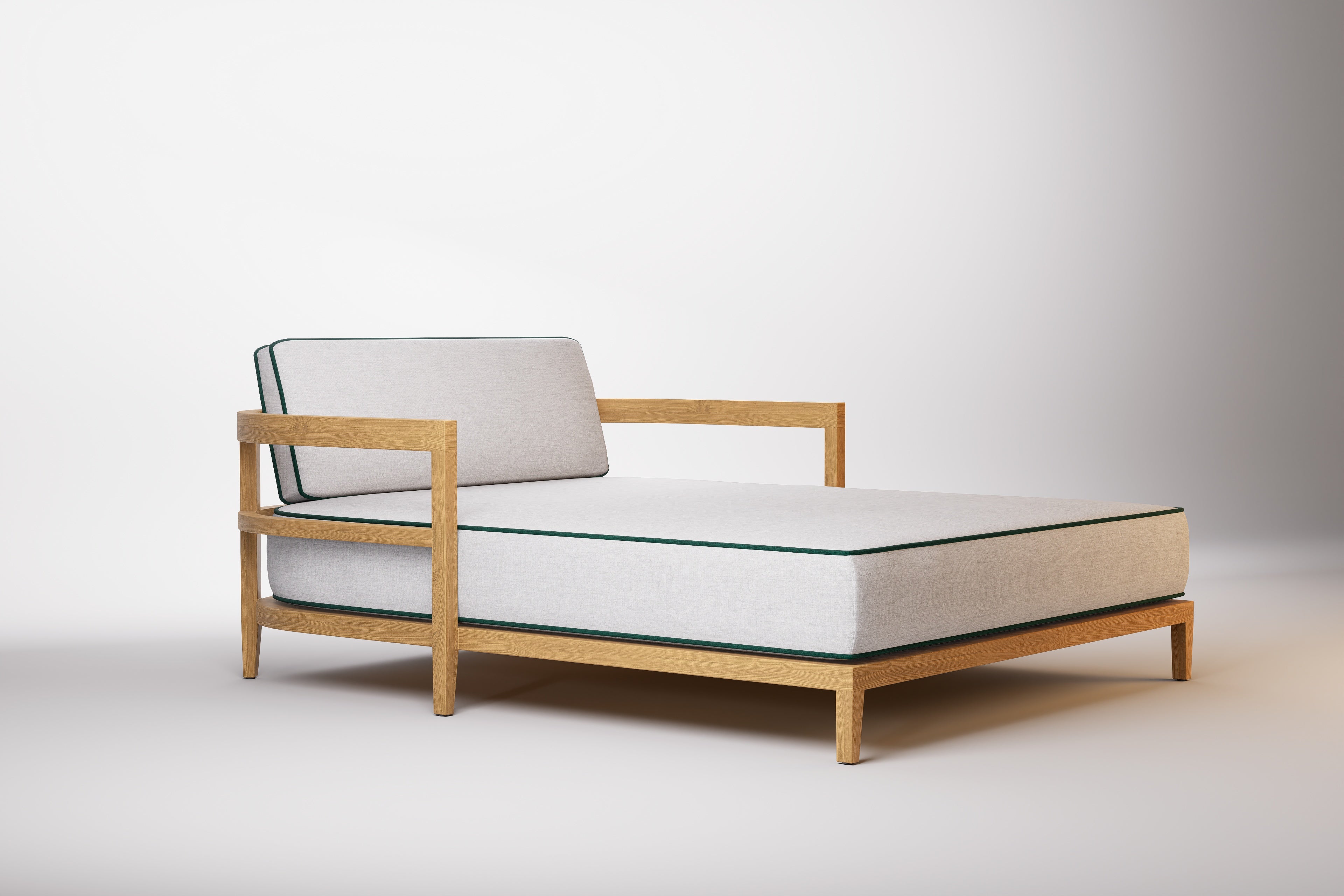 Rome Outdoor Daybed Teak
