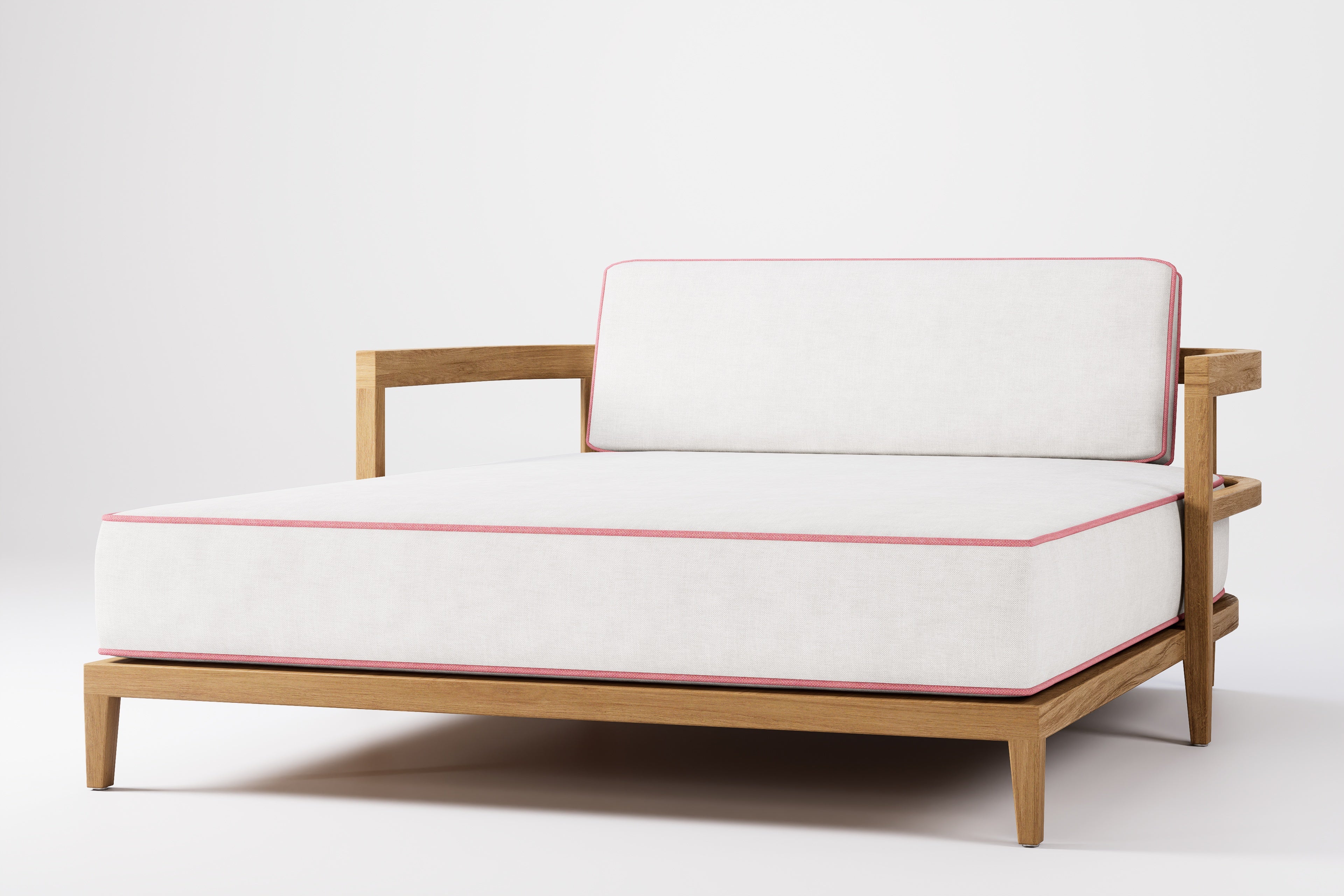 Rome Double Outdoor Daybed Teak