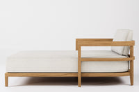 Rome Double Outdoor Daybed Teak