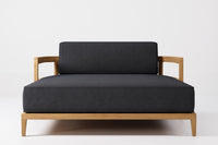 Rome Double Outdoor Daybed Teak