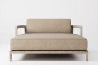 Rome Double Outdoor Daybed Teak