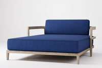 Rome Double Outdoor Daybed Teak