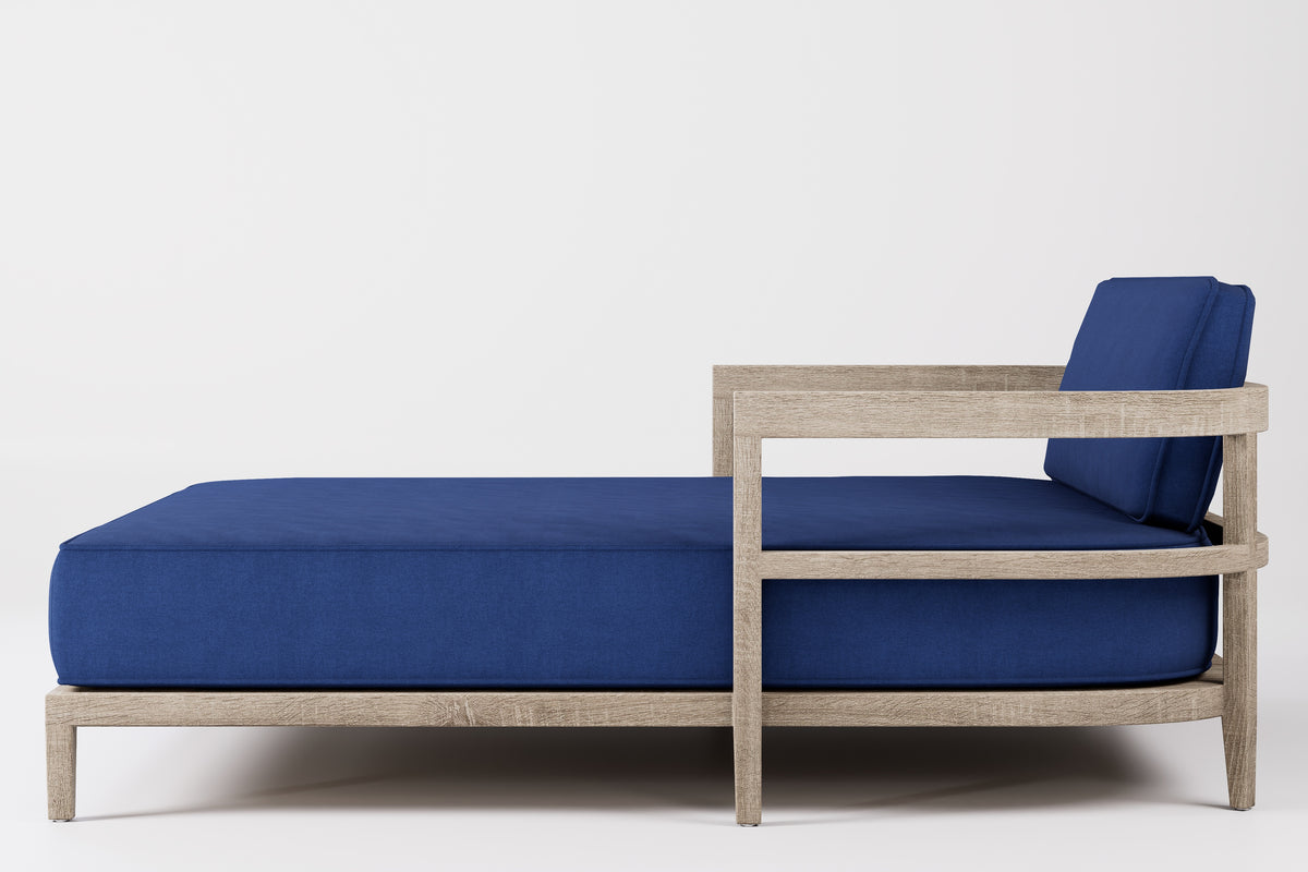 Rome Double Outdoor Daybed Teak