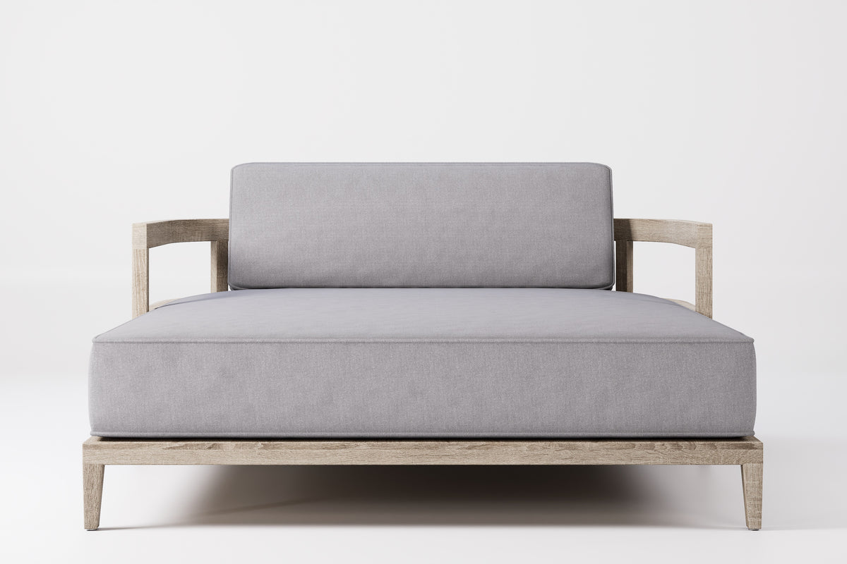 Rome Double Outdoor Daybed Teak