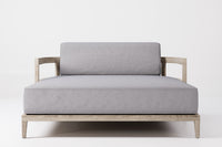 Rome Double Outdoor Daybed Teak