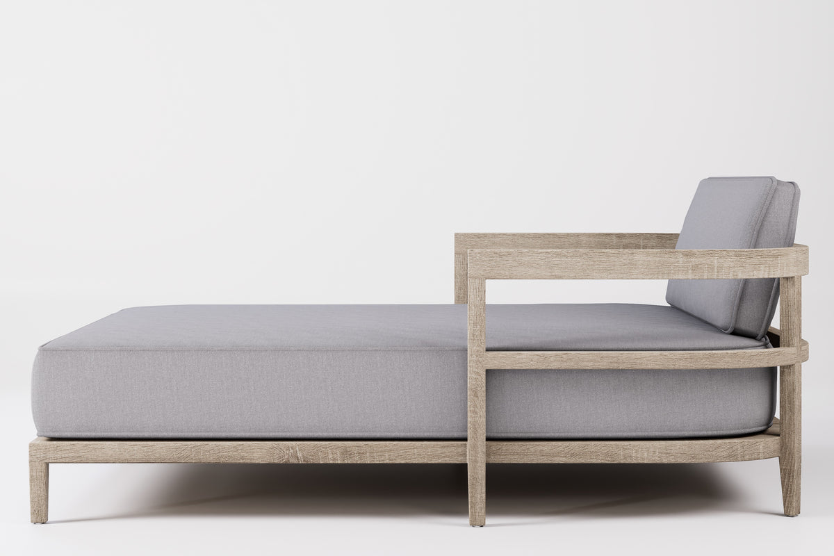 Rome Double Outdoor Daybed Teak