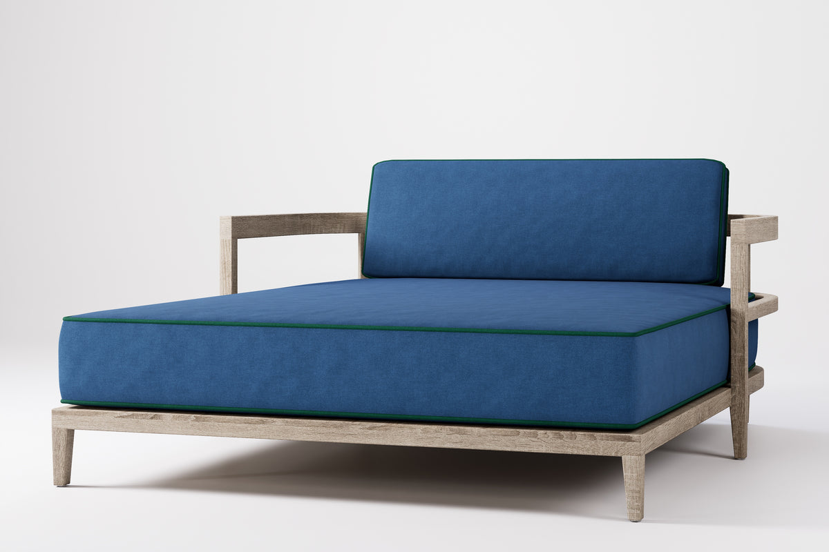 Rome Double Outdoor Daybed Teak