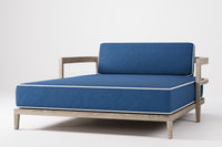 Rome Double Outdoor Daybed Teak