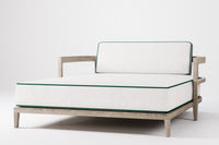 Rome Double Outdoor Daybed Teak