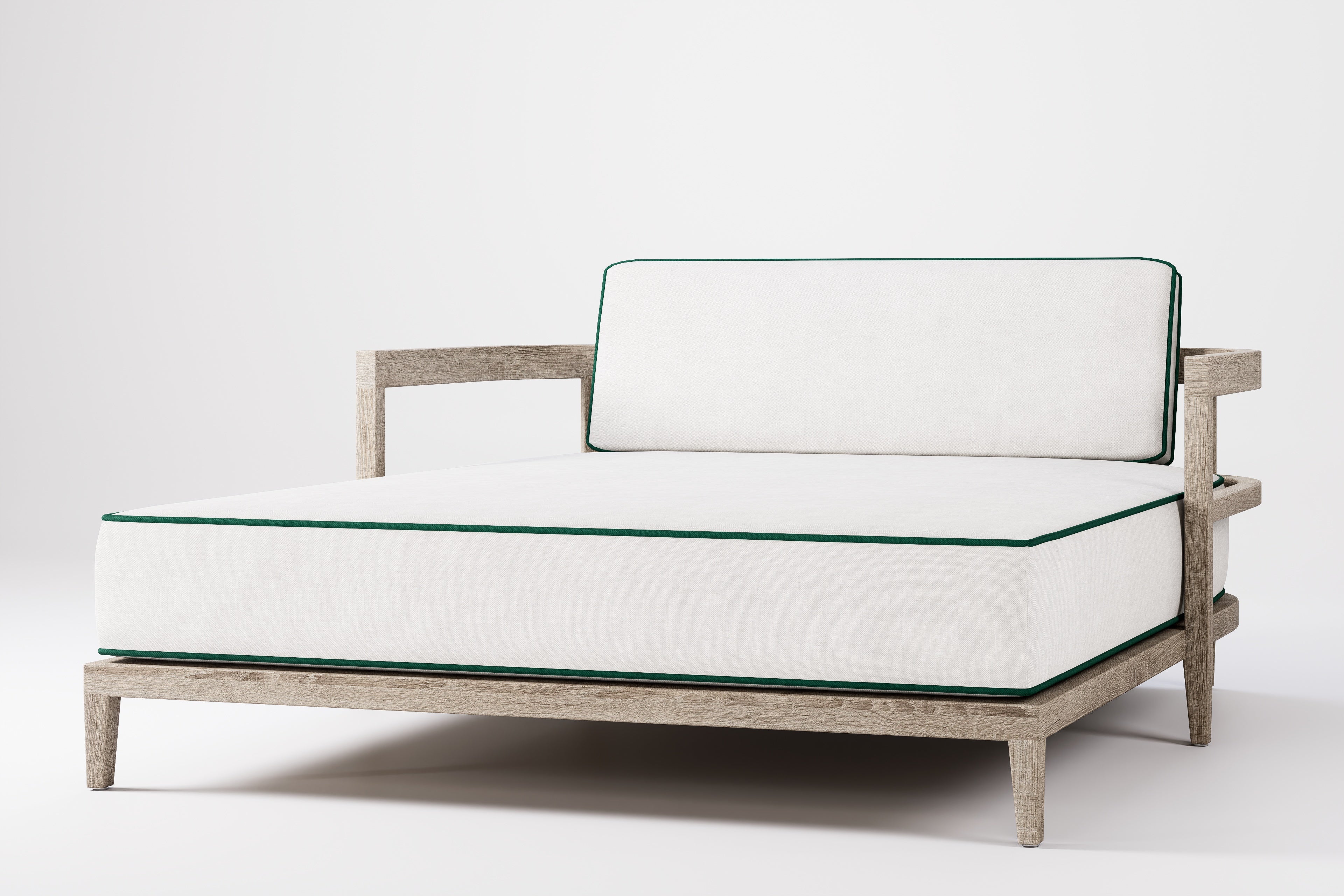 Rome Double Outdoor Daybed Teak