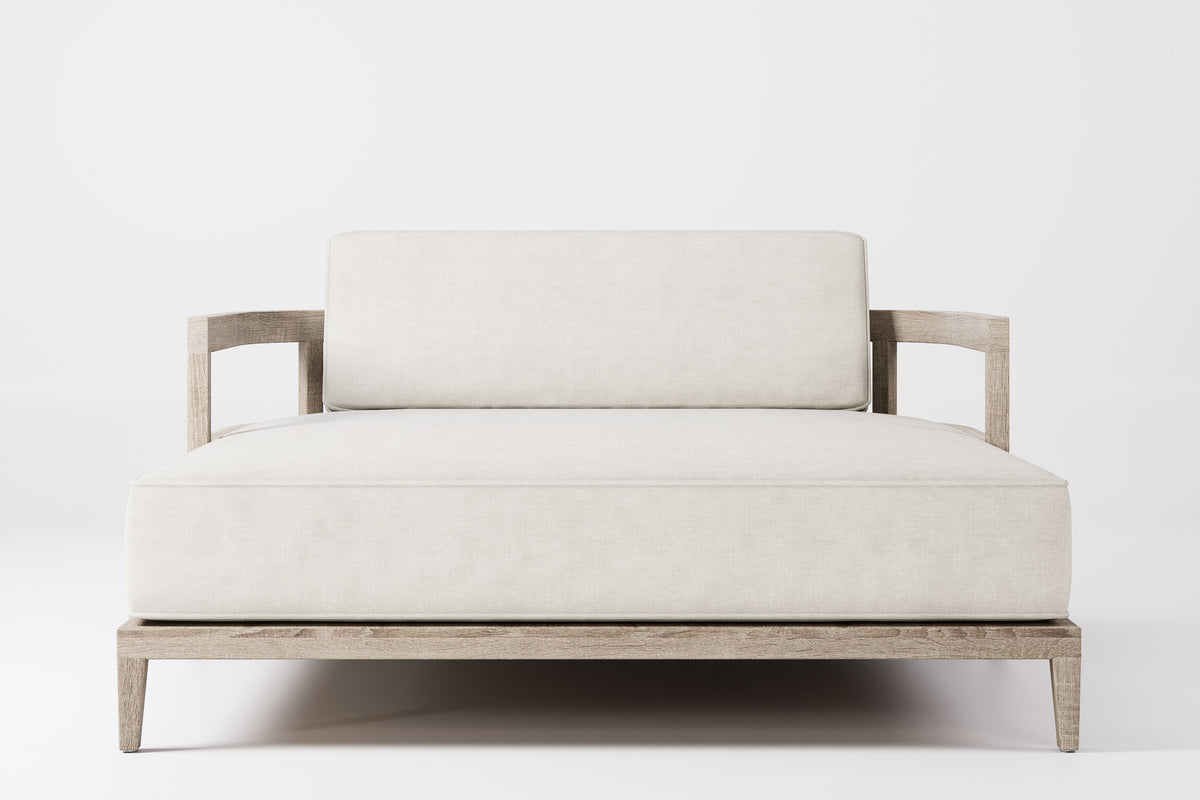 Rome Double Outdoor Daybed Teak