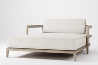 Rome Double Outdoor Daybed Teak