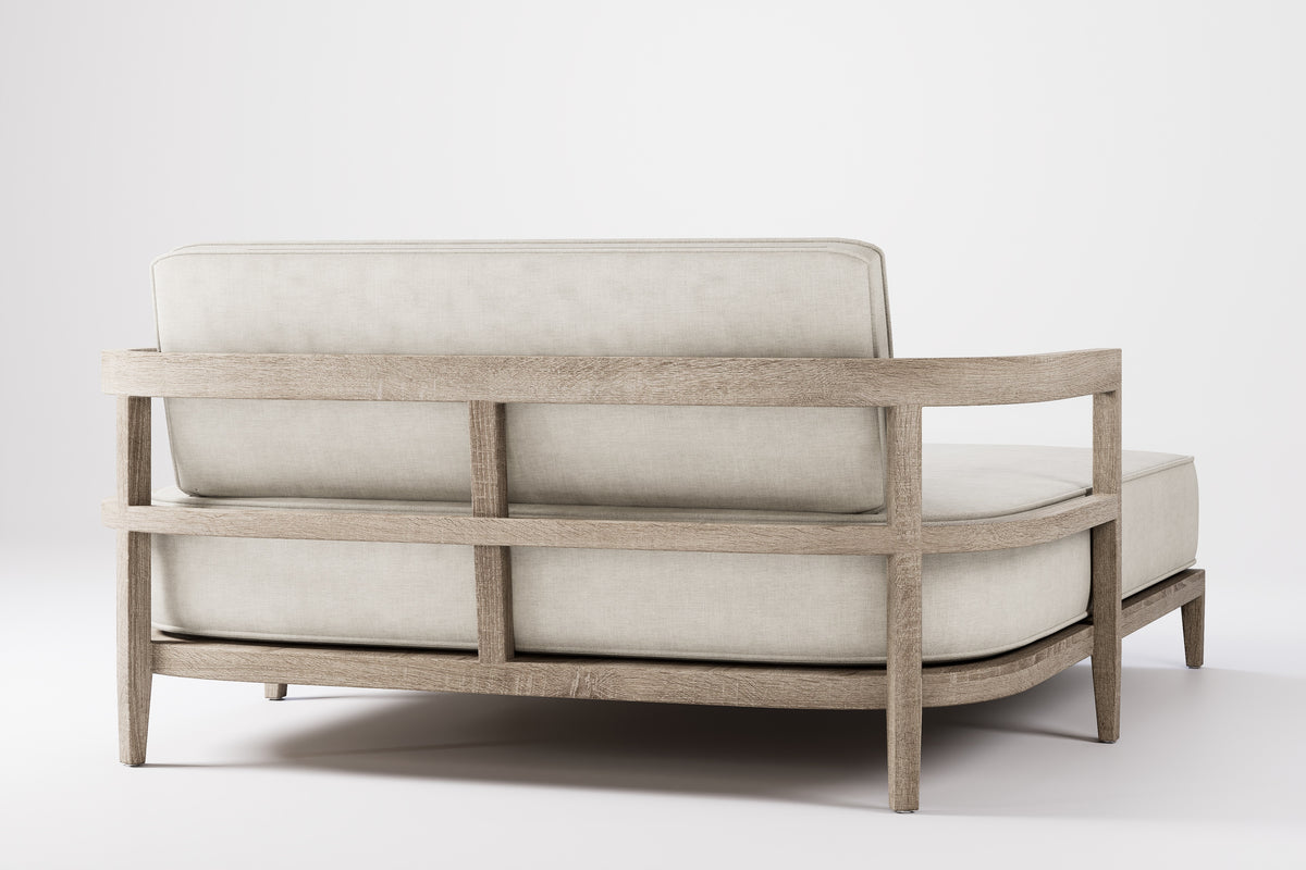 Rome Double Outdoor Daybed Teak