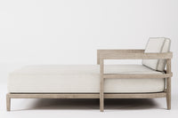 Rome Double Outdoor Daybed Teak