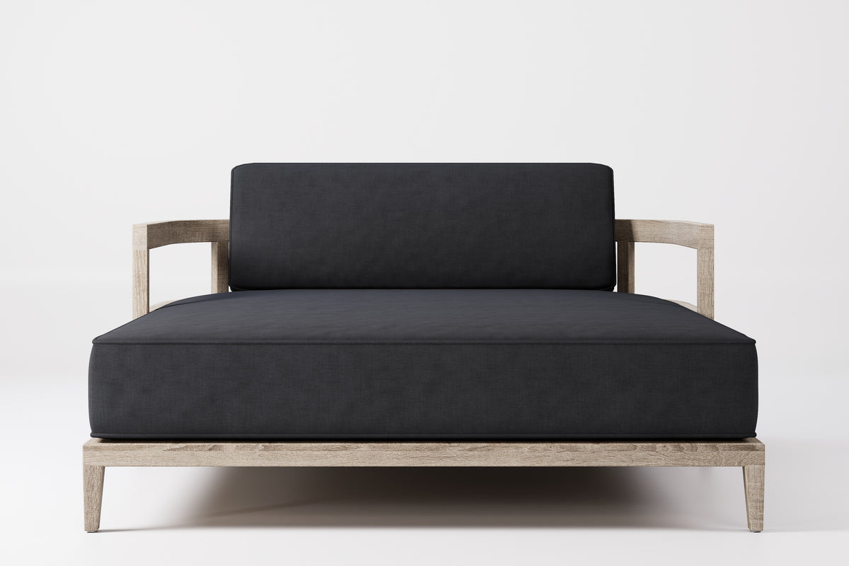Rome Double Outdoor Daybed Teak