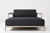 Rome Double Outdoor Daybed Teak