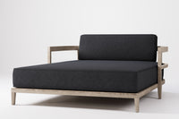 Rome Double Outdoor Daybed Teak