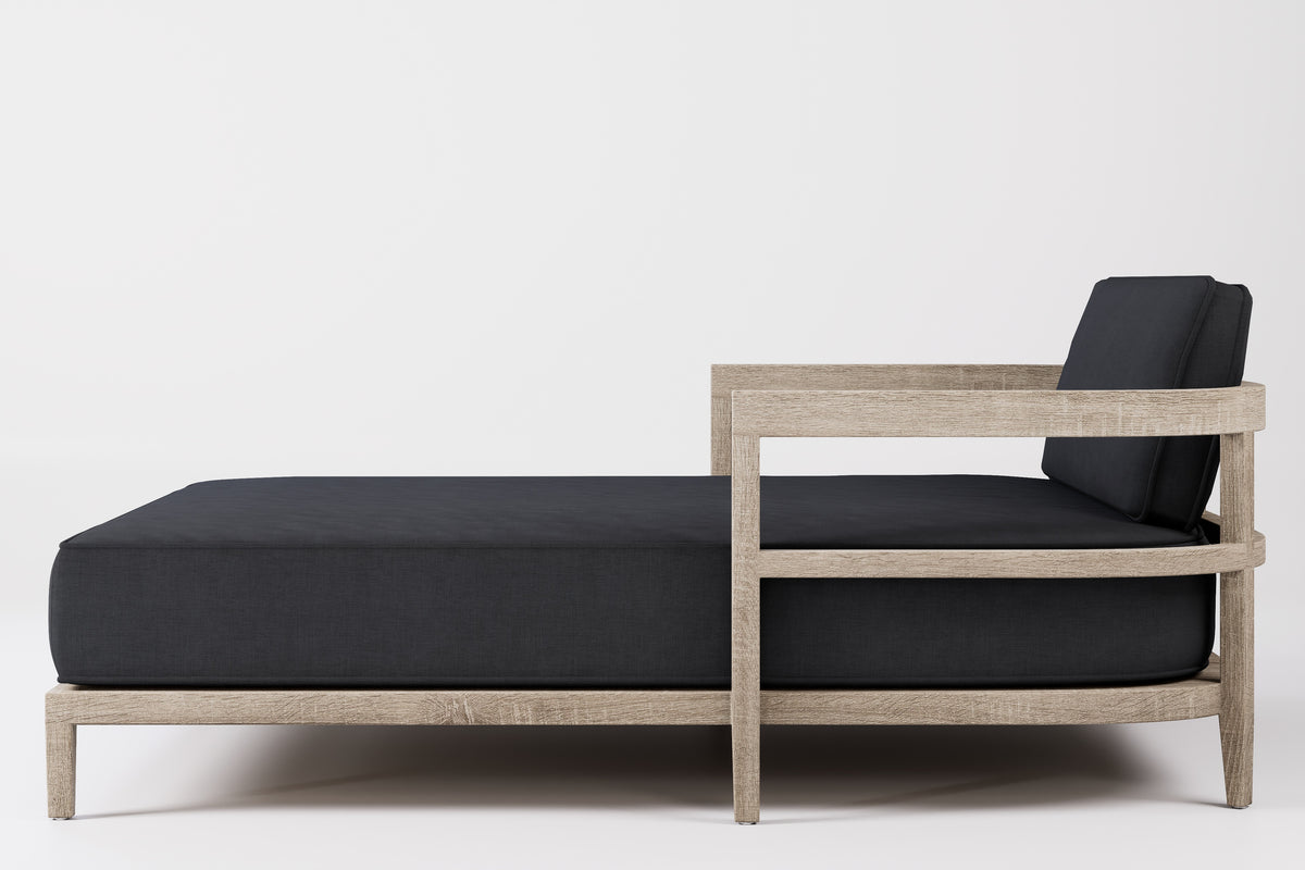 Rome Double Outdoor Daybed Teak