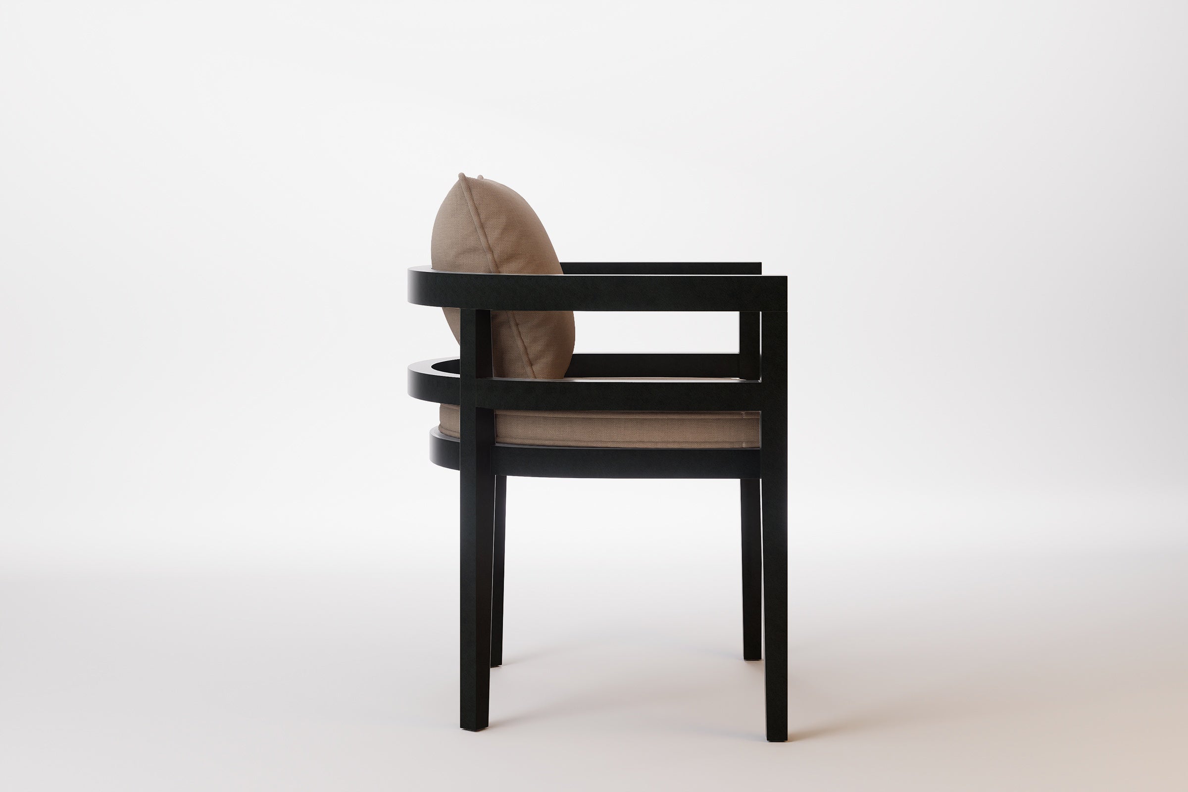 Rome Outdoor Dining Chair Aluminium