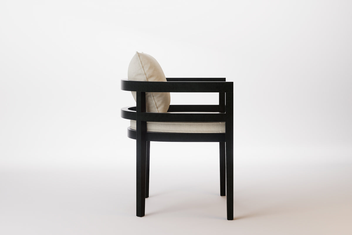 Rome Outdoor Dining Chair Aluminium
