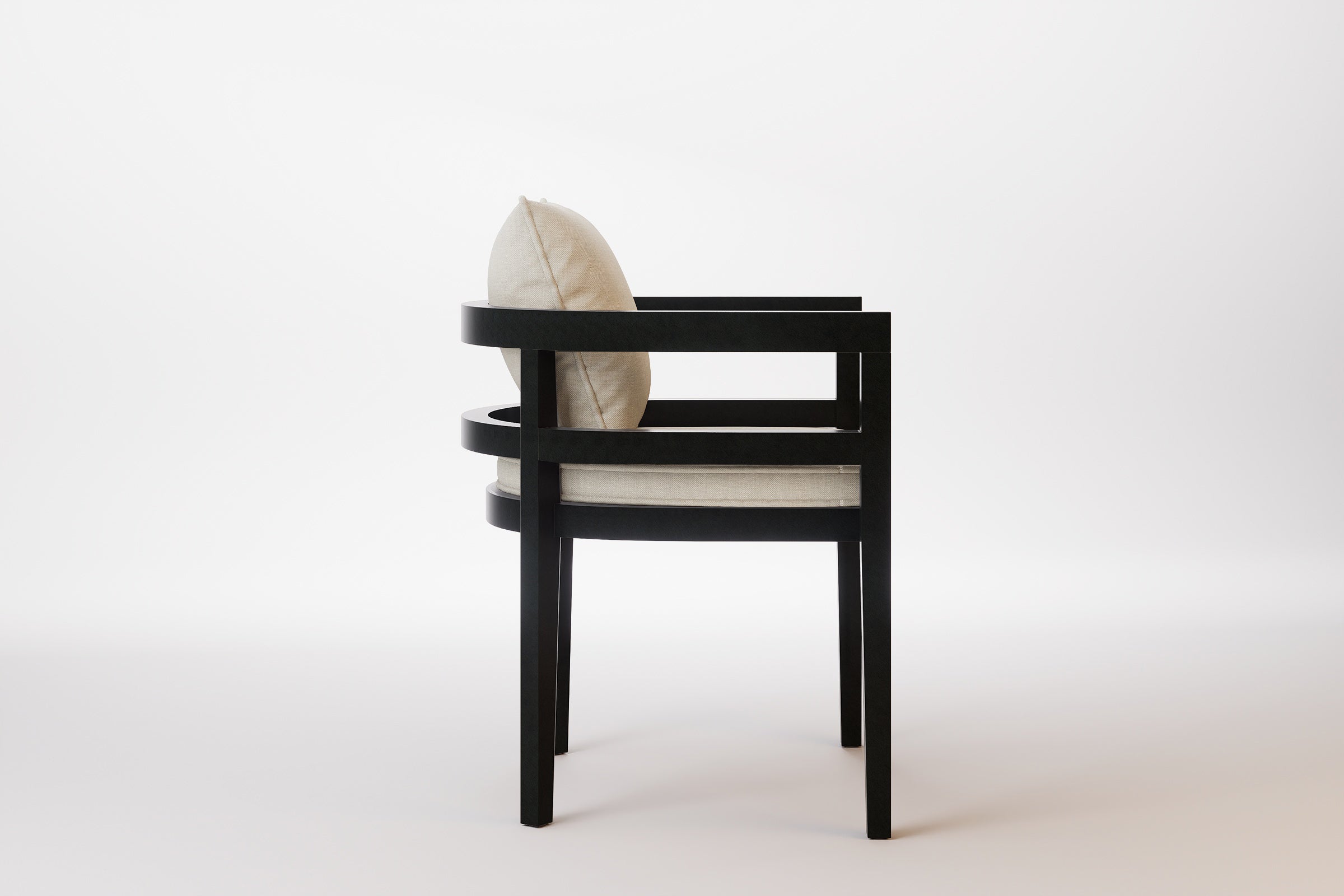 Rome Outdoor Dining Chair Aluminium