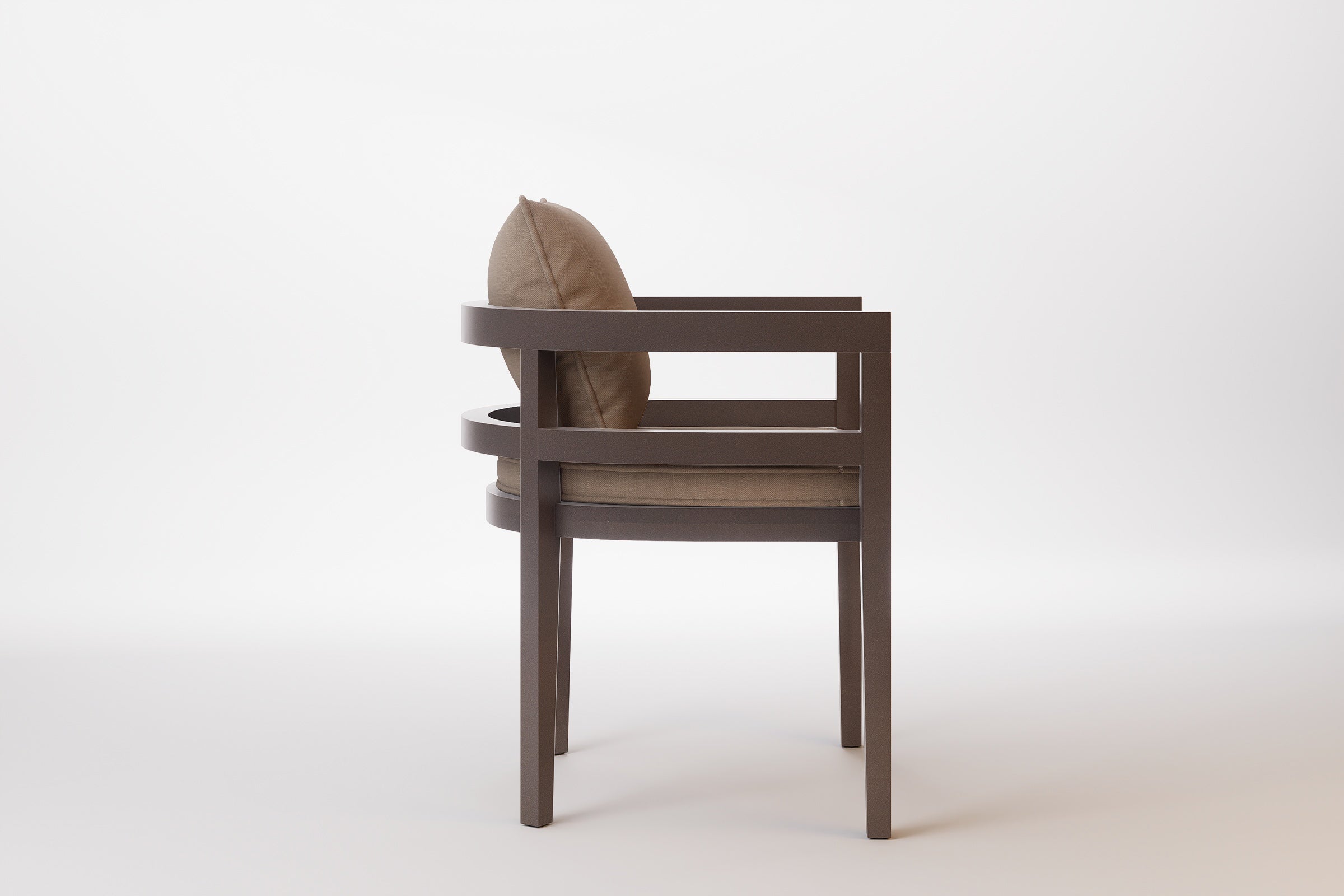 Rome Outdoor Dining Chair Aluminium