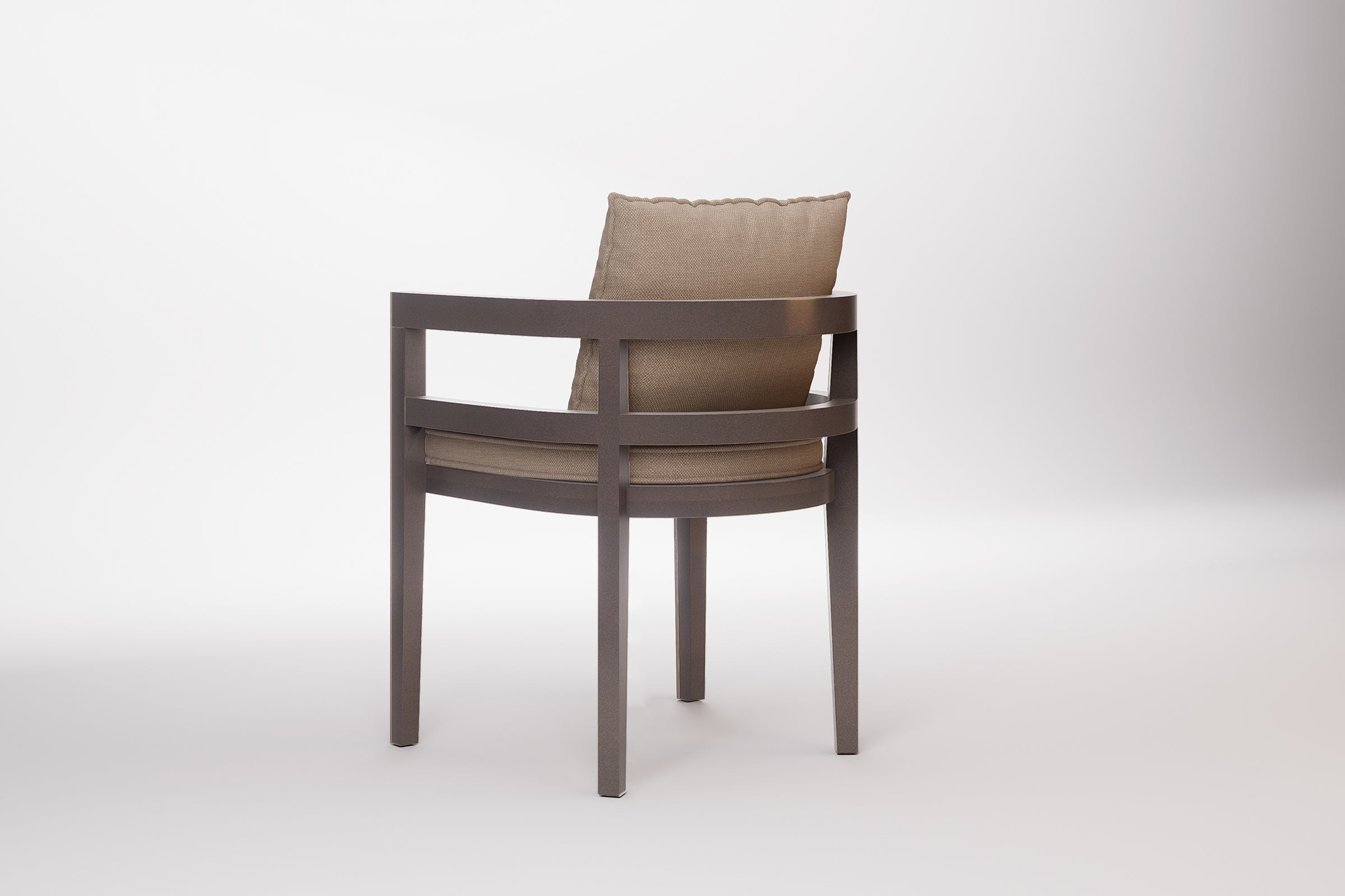 Rome Outdoor Dining Chair Aluminium