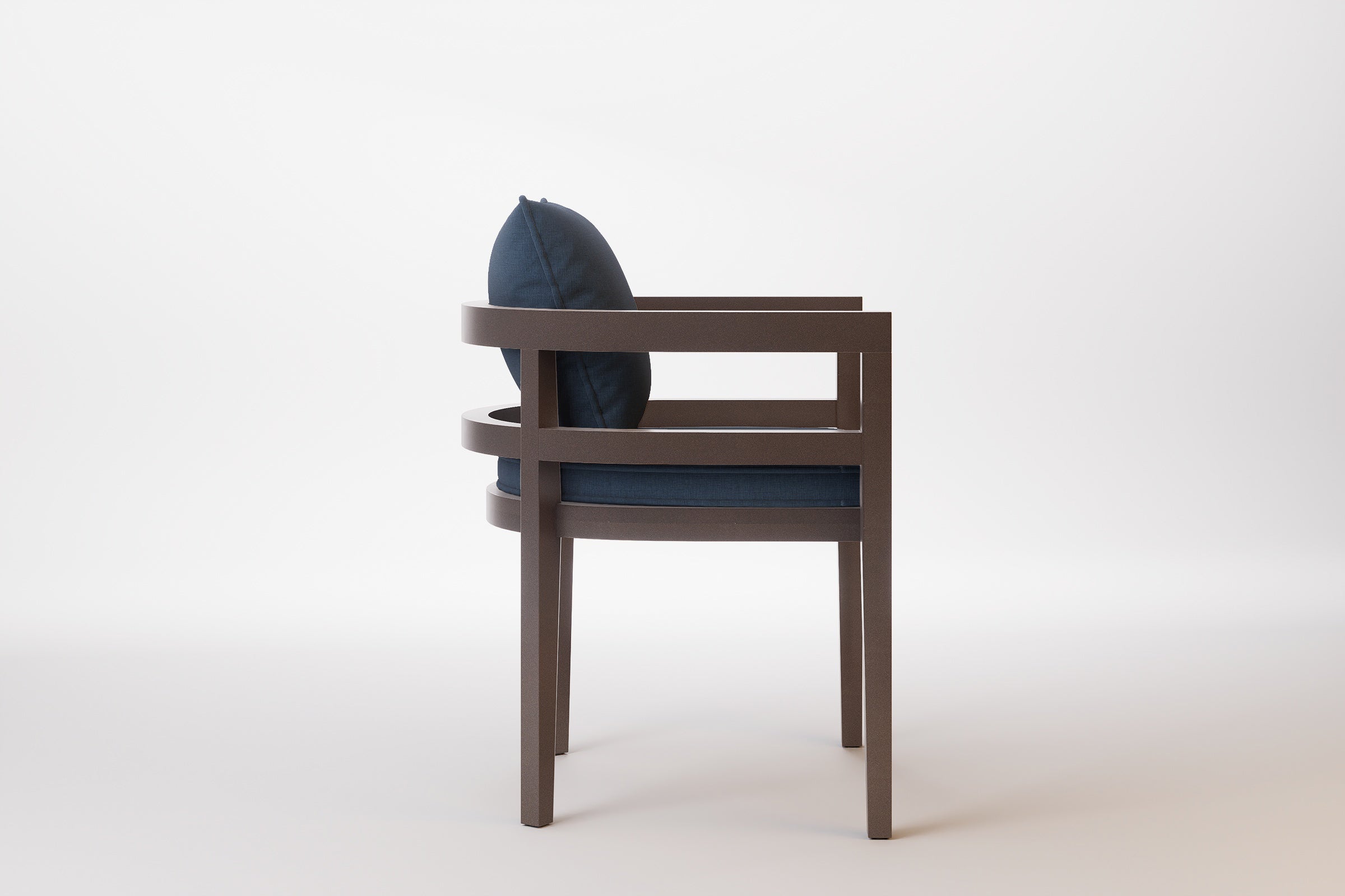 Rome Outdoor Dining Chair Aluminium
