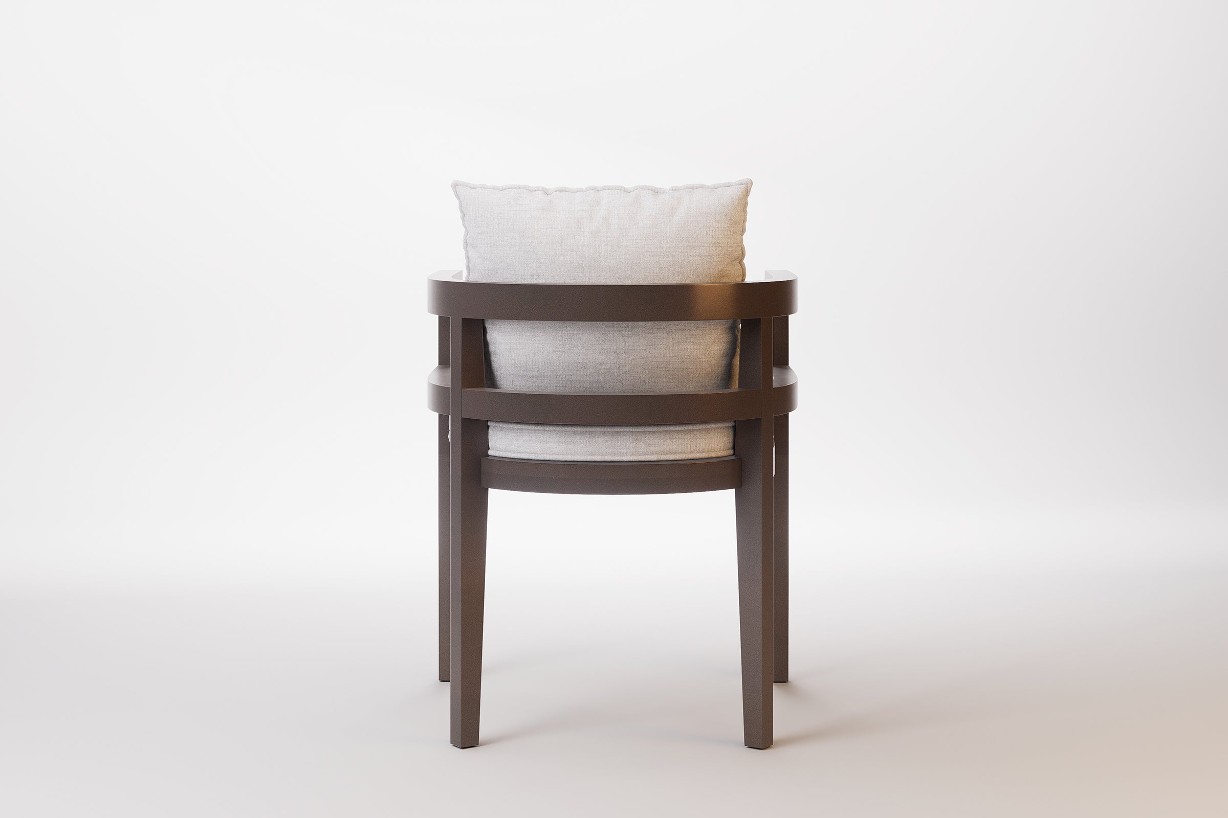 Rome Outdoor Dining Chair Aluminium