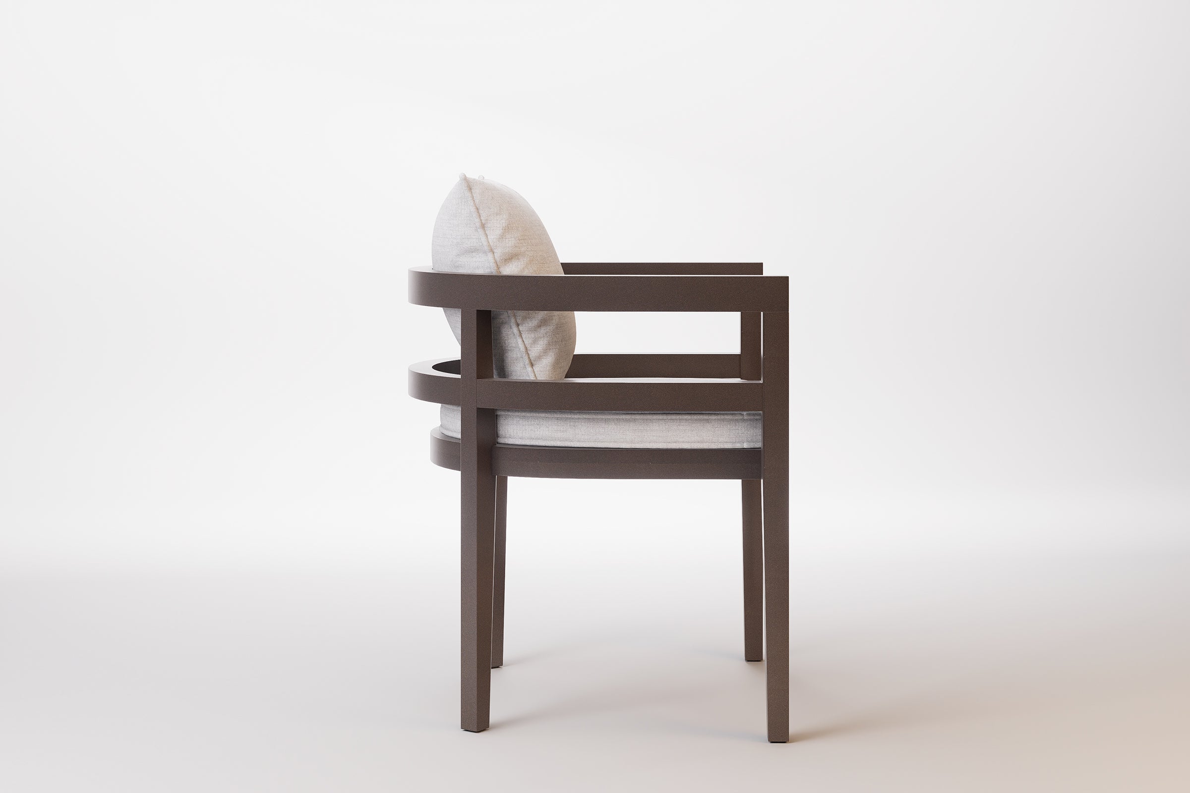 Rome Outdoor Dining Chair Aluminium